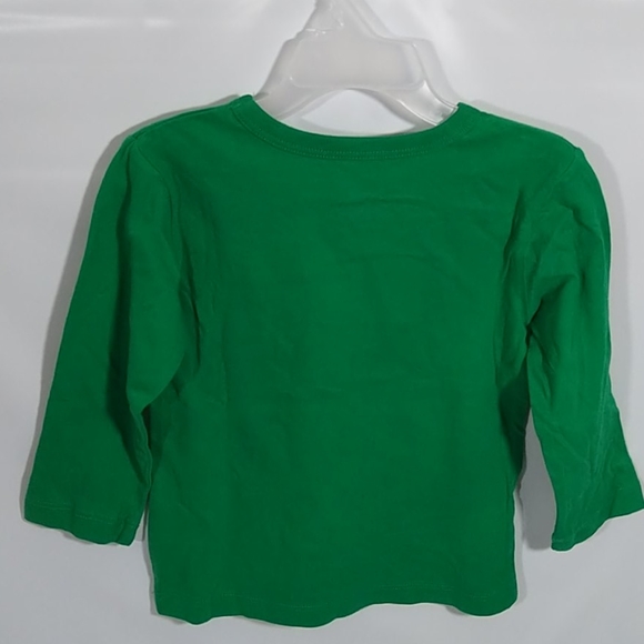 Boys Long Sleeve Tee Top Oshkosh B'gosh 24M Green - Picture 4 of 8